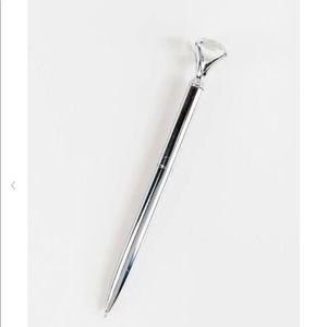 Francesca’s collection silver diamond pen